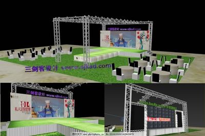 盤子女人坊舞臺(tái)燈光設(shè)計(jì) 走秀與展示模型的視覺藝術(shù)